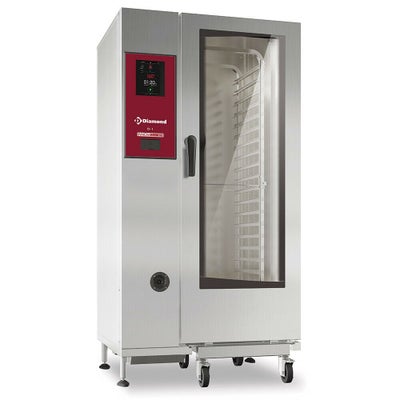Elektrisk ovn “TOUCH” direkte damp og konvektion, 20x GN 1/1+Rengøring – AGA