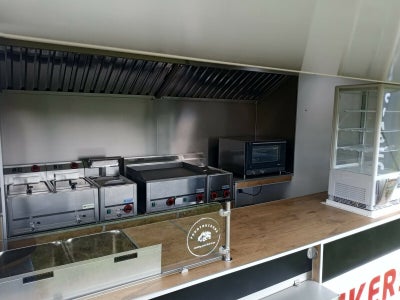 Fabriksny Foodtruck fuld udstyret leasing fra . kr. 4.995,- pr mdr