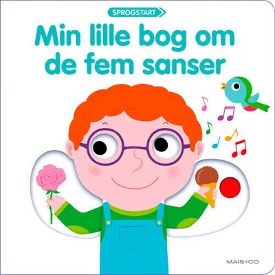 Min Lille Bog Om De Fem Sanser - Papbog - Børnebøger Hos Coop