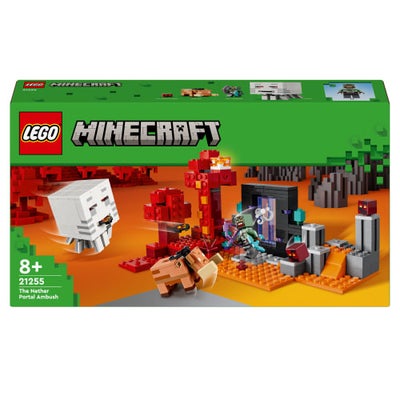 Lego Minecraft Baghold Ved Nether-portalen - Lego Minecraft Hos Coop