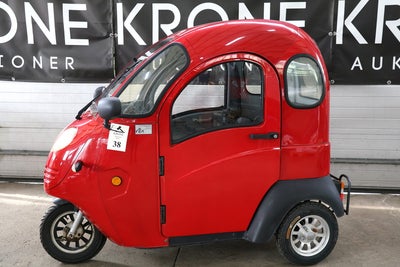 3 Hjulet Fønix kabine-scooter model city-cabino, 2 pers