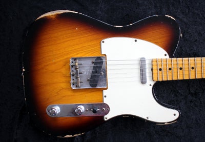 Fender Custom Shop Telecaster 50' Sunburst relic finish