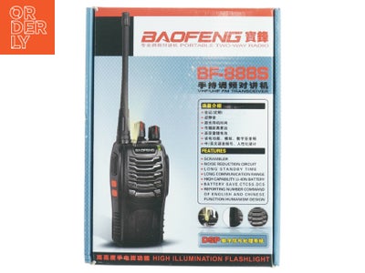 BAOFENG BF-888S Walkie-Talkie fra Baofeng (str. 21 x 5 cm)