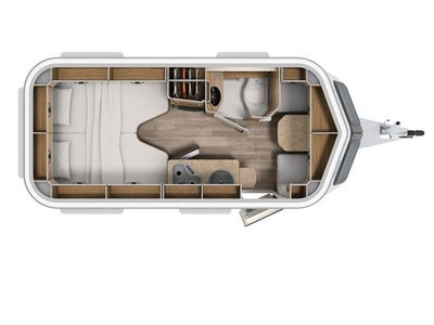 2024 - Eriba Touring 542   Eribas mest populære indretning med splitseng -- 2...