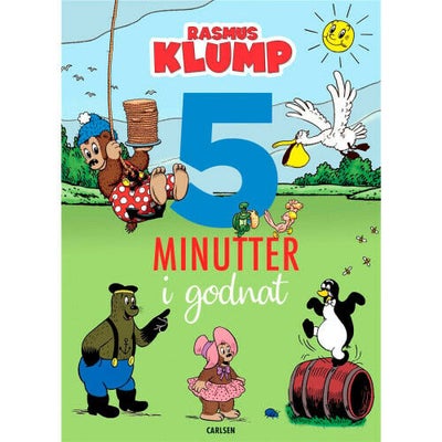 Fem Minutter i Godnat - Rasmus Klump - Indbundet - Børnebøger Hos Coop