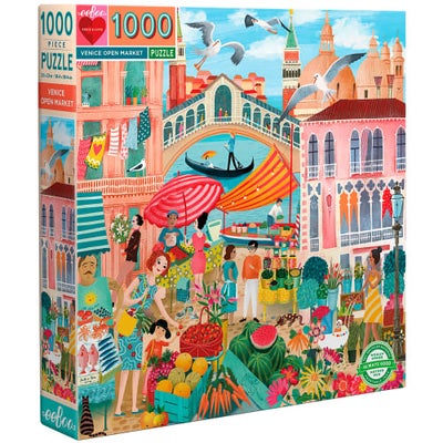 Eeboo Puslespil - Venedig - Puslespil Hos Coop