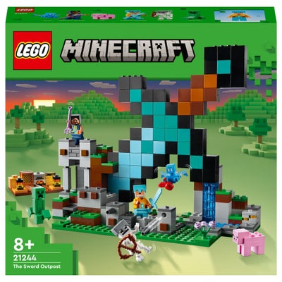 Lego Minecraft Sværd-forposten - Lego Minecraft Hos Coop