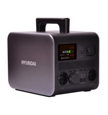 Hyundai Powerstation AC/DC 500 watt - Li-ion batteri