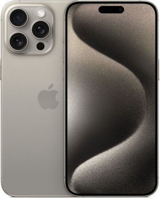 iPhone 15 Pro Max | 512 GB | Dual-SIM | naturligt titanium