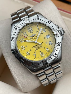Breitling - Superocean Yellow Dial - Ref. A17345 - Mænd - 2000-2010