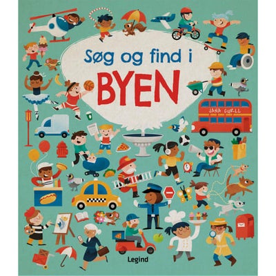 Søg Og Find i Byen - Papbog - Børnebøger Hos Coop