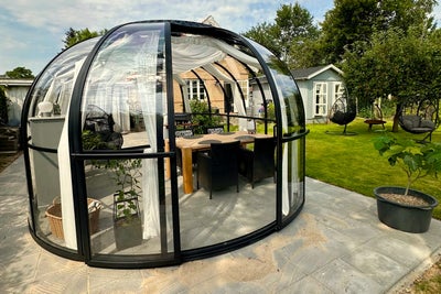 Scandic Skydome Oval 12,5 Havehus Havepavillon Drivhus Orangeri