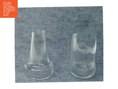 Glas fra Holmegaard (str. 11 x 6 cm 12 x 8 cm)