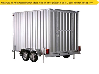2024 - Variant 2000 MC-XL materialecontainer    Materiale og værkstedscontain...