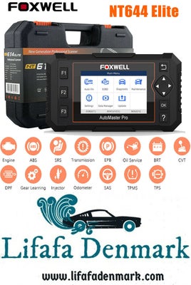 FOXWELL NT644ELITE ALL SYSTEMS OBD2 SCANER ABS SRS DPF BRT TPMS DIAGNOSTIC TOOLS