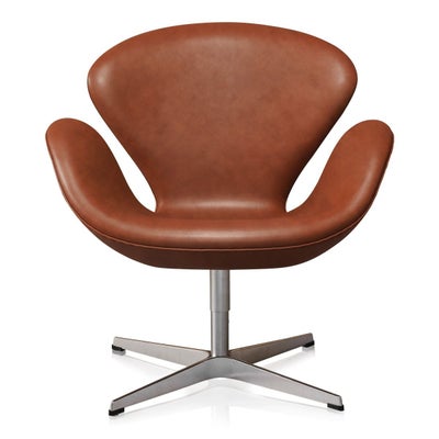 UBRUGT Arne Jacobsen Svanen Classic Brandy Semi Anilin