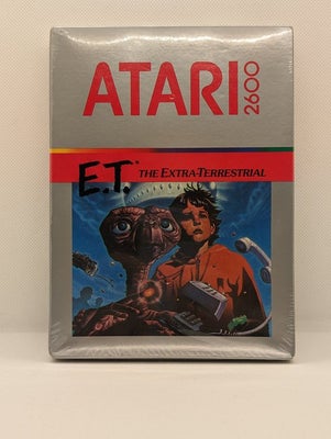Atari 2600 - E.T The Extra-terrestrial - Videospil - I original forseglet æske