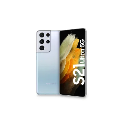 Samsung Galaxy S21 Ultra 5G 128 GB Sølv Meget flot