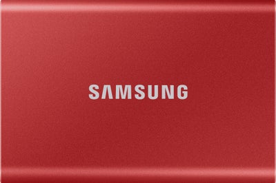 Samsung T7 ekstern SSD 1 TB (rød)