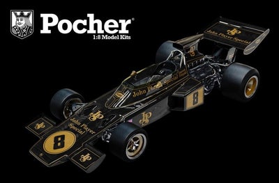 Pocher 1:8 - Modelsæt - Lotus 72D Emerson Fittipaldi British GP