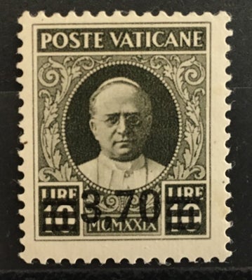 Vatikanstaten  - Città del Vaticano 1934 - Provvisoria serie completa di 6 va...