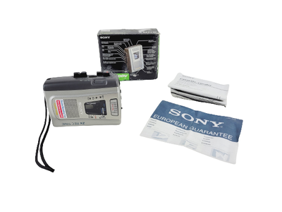 Sony TCM-40DV Walkman/Lydoptager - Variabel hastighed og Stemmeaktiveret optager