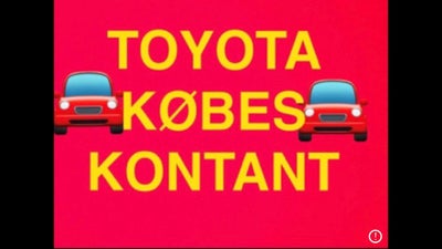 Toyota Hiace Købes!!