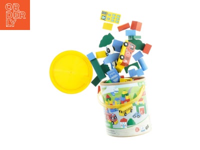 Byggeklodser i spand fra Playtive Junior (str. Kasse 20 x 18 cm)