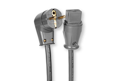 SUPRA LoRad SPC skærmet apparat power Kabel (Schuko stikprop han vinklet - 16...