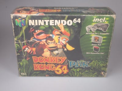 Nintendo - N64 Starter Pack Limited Edition - Donkey Kong Edition (EU) (PAL) ...