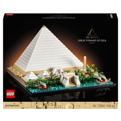 Lego Architecture Den Store Pyramide i Giza - Lego Architecture Hos Coop