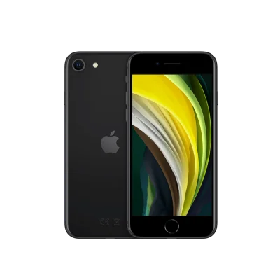 Apple iPhone SE 2020 128 GB Sort Brugt - Meget flot stand