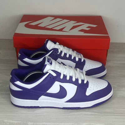 Nike Sneakers, Herre 'Lilla' Championship Court Purple Dunk Low (45)