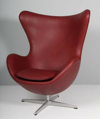 Arne Jacobsen. Lounge lænestol 'Ægget', model 3316