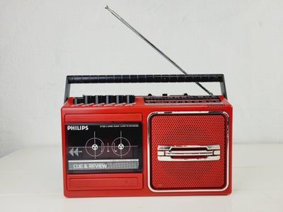 ⭐️ Retro Philips Radiooptager D7160 - En Nostalgisk Oplevelse