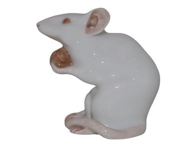 Sjælden Royal Copenhagen miniature figur

Hvid mus med nød