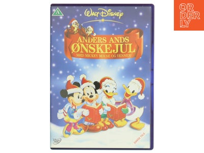 Anders Ands Ønskejul DVD fra Walt Disney