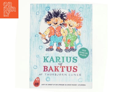Karius og Baktus (CD og bog) fra Gyldendal