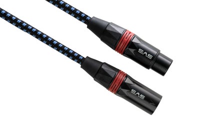 SVS SoundPath balanceret lyd kabel (1x XLR han - hun), rød, 5.00 meter