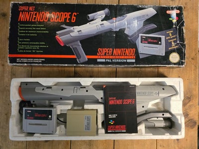 Nintendo - Snes Super Rare Big Box Scope 6 Edition FAH +Extremely rare fah+at...