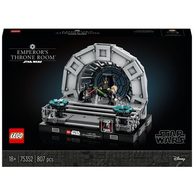 Lego Star Wars Diorama Med Kejserens Tronsal - Lego Star Wars Hos Coop