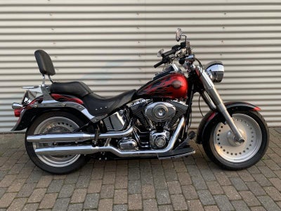 Harley-Davidson FLSTF Fat Boy HMC Motorcykler. Vi bytter gerne.
