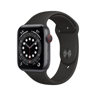 Apple Watch Series 6 Aluminium 40mm GPS + 4G Sort/Grå Okay