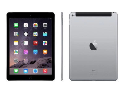 iPad Air 2 Gen. WIFI + 4G 64GB - Sort - Slidt stand