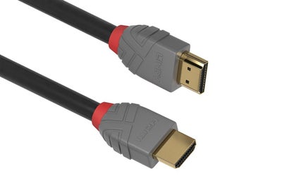 Lindy Anthra line High Speed HDMI kabel, sort - 5,00 meter