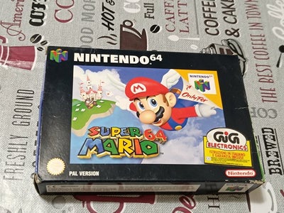 Nintendo - super Mario 64 gig completo - Nintendo 64 - Videospil - I original...