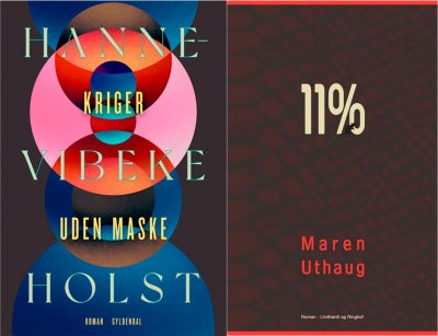 'Kriger uden maske' af Hanne-Vibeke Holst og '11%' af Maren Uthaug (2)