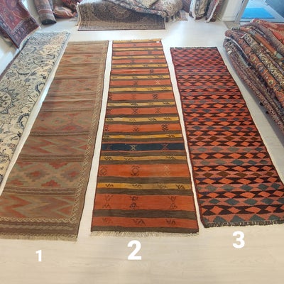 Ægte håndvævede Persiske Kelim tæpper 
