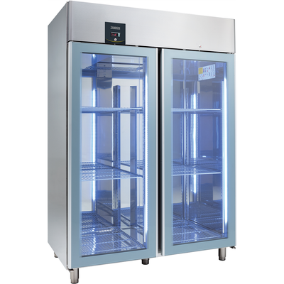 Køleskab 2 glaslåger 1430L +2+10°C – R290