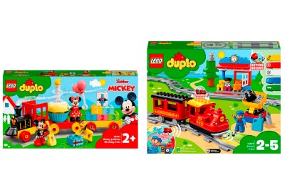 1718 / 1602 - LEGO DUPLO. Damptog nr. 10874 + 10941 (2)